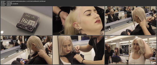 1062 i need a sexy hair transformation please... so cut it short and bleach it!