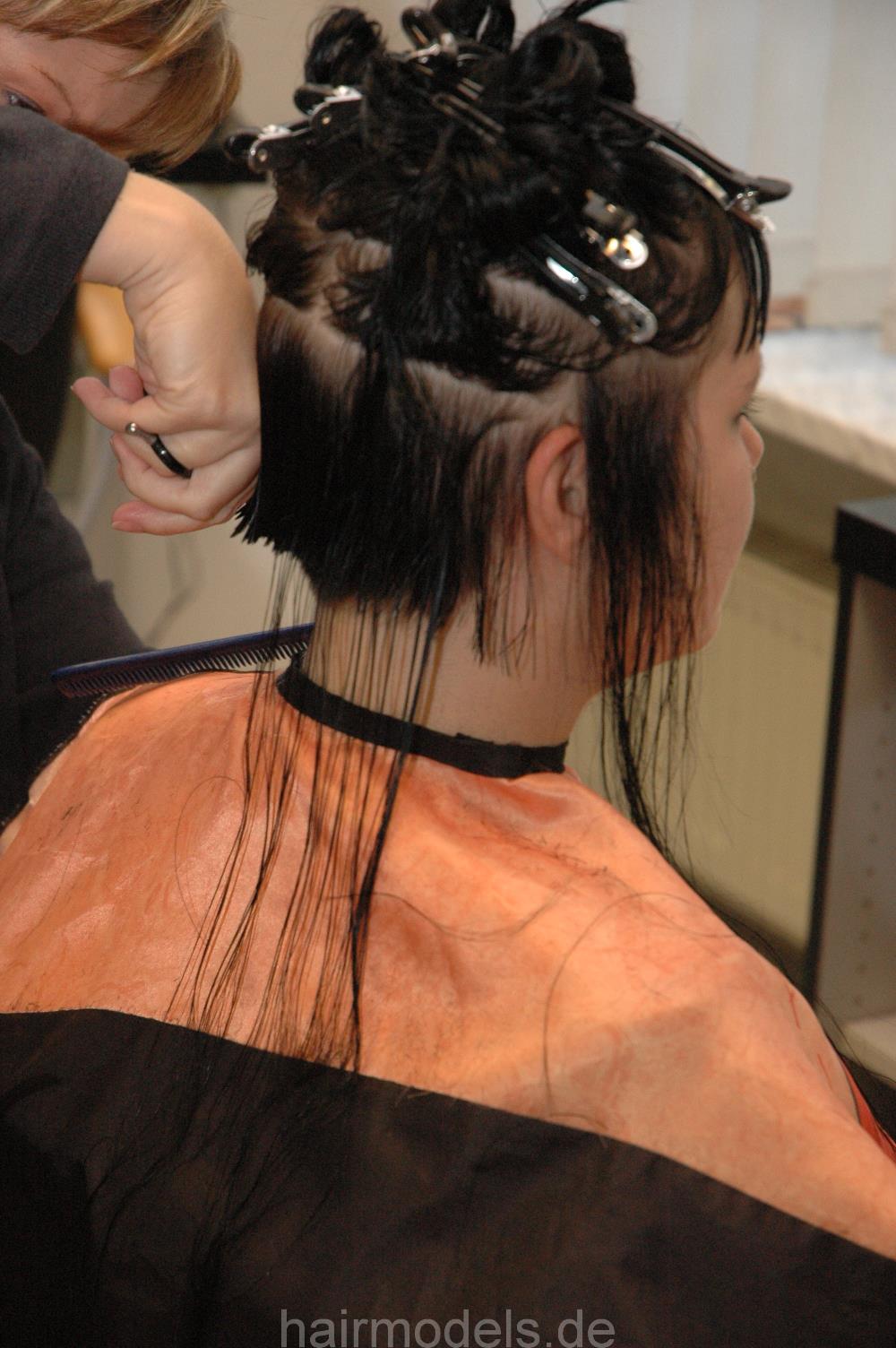 882 Dominika A-Line cut in Leipzig salon