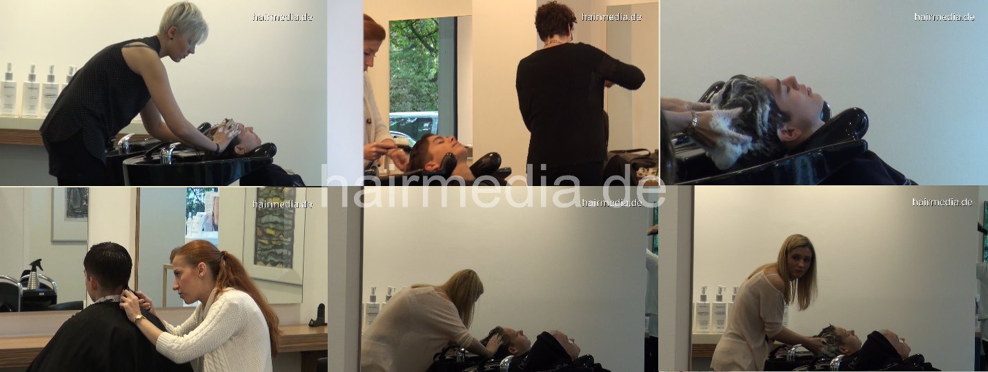 394 Barberettes each other pampering and styling session TRAILER and slideshow