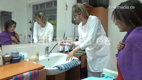 1136 Maya firm forward salon shampooing hairwash thickhair richlather by JelenaB