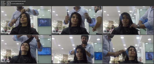 1062 medium haircut tutorial step by step