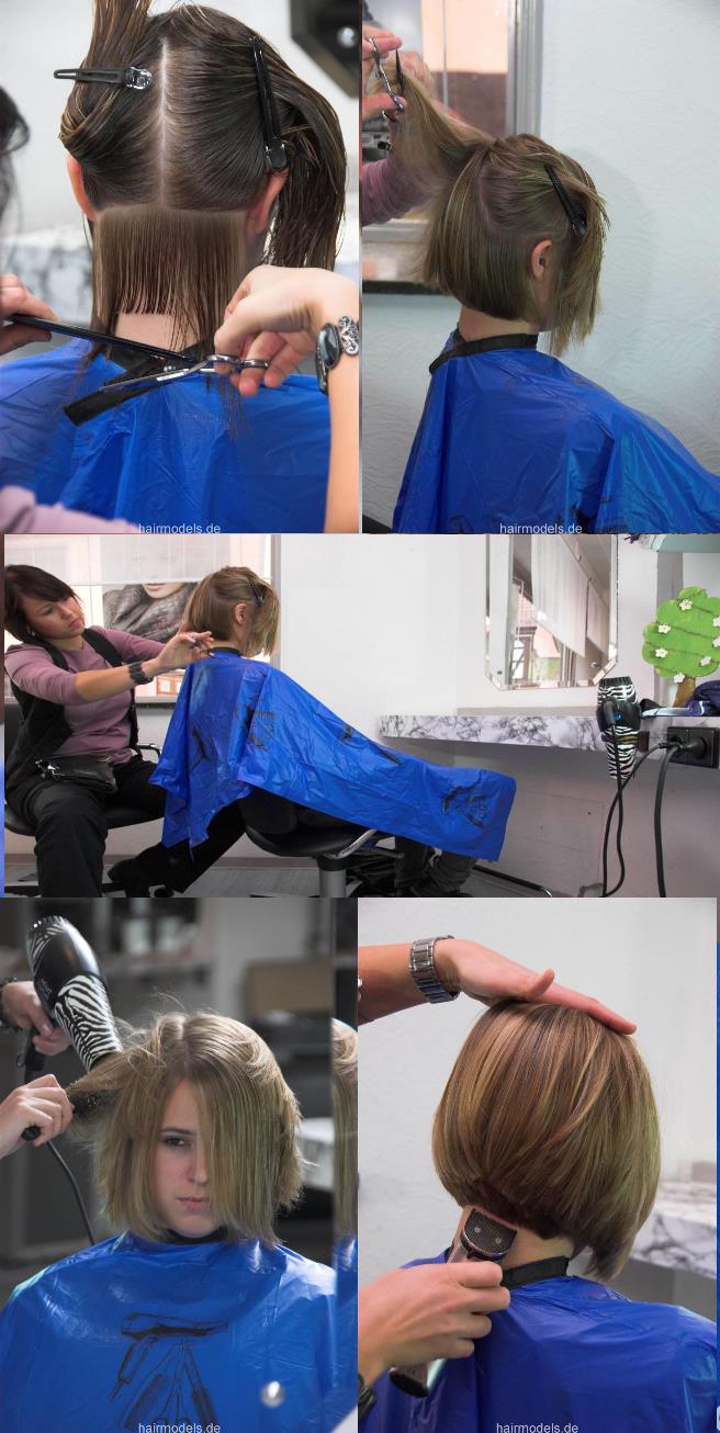 8042 LauraW haircut complete 45 min video for download