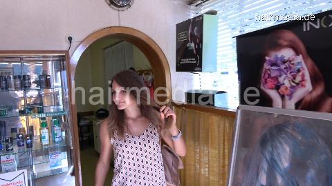 8147 MarieM 3 by DanielaG haircut wet and blow job dry