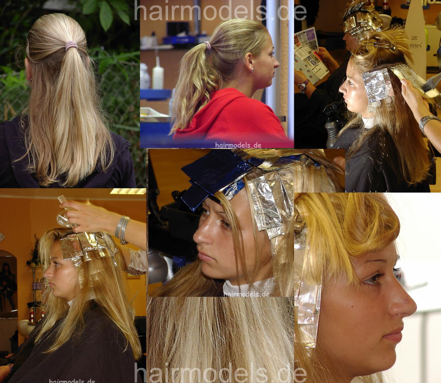 472 Lisa teen highlights shampoo and set