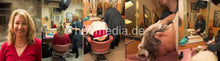 Load image into Gallery viewer, 7030 01 blonde wash forward bowl hairwash vintage salon