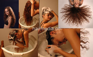 9033 Babette self shampooing  bucket hairwash