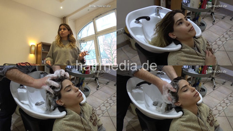 9083 Yasemin backward shampoo by barber