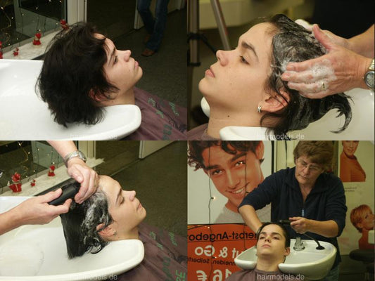 809 JenniferW Duisburg salon shampooing