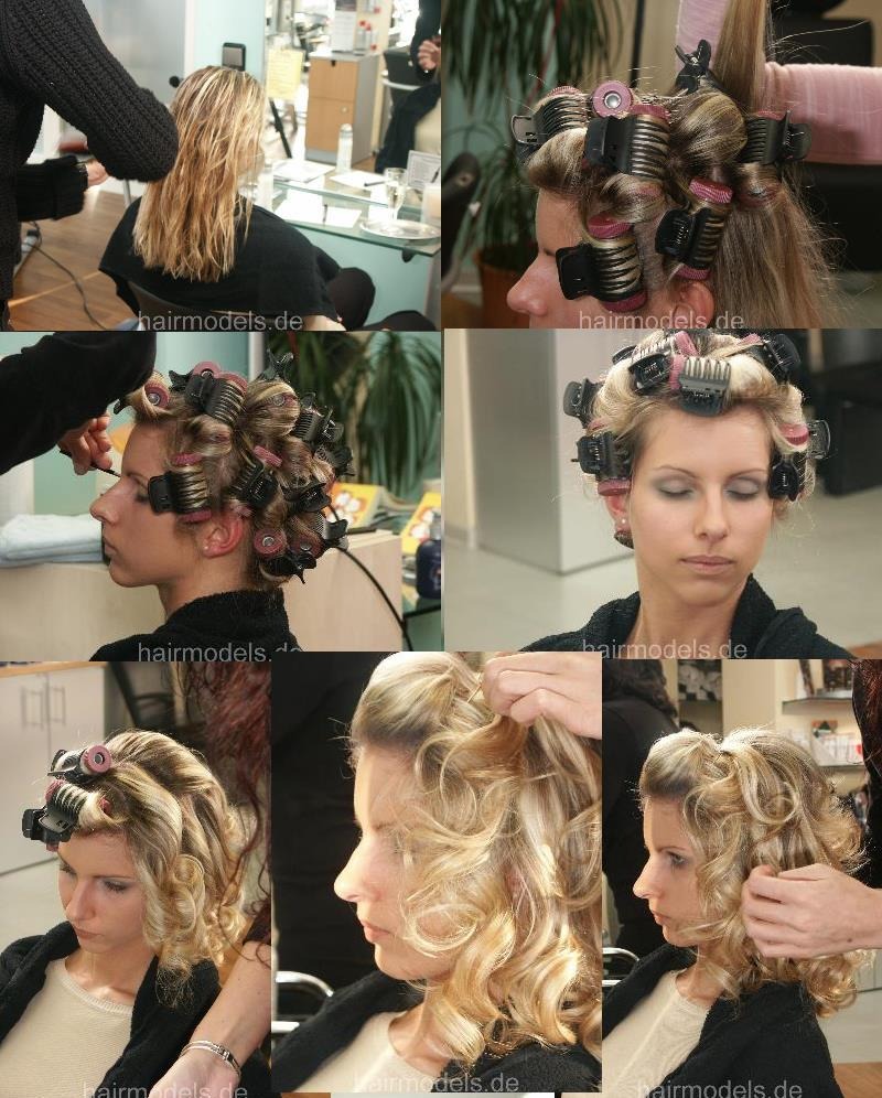 698 Judith wet set blonde hair