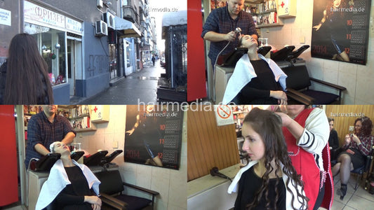 6188 Biljana backward wash and curl 30 min HD video for download