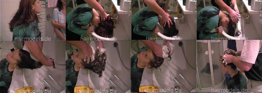 9106 SarahL, forward, backward and upright shampooing by barber 14 min for download