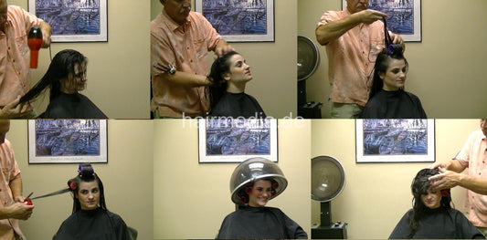 9024 SS Jeanie 3 wet set  by american barber in homesalon