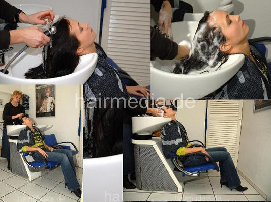 638 Diana 6 min shampooing video for download