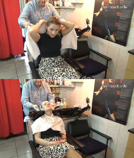 1138 07 Marianne backward hairwash by strict barber