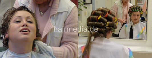 6081 Elena 4 teen thickhair wet set Hannover by mature apron barberette