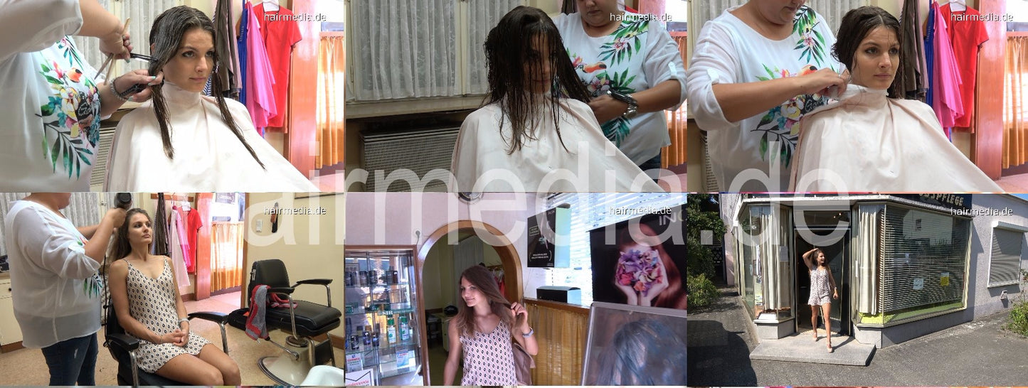 8147 MarieM 3 by DanielaG haircut wet and blow job dry
