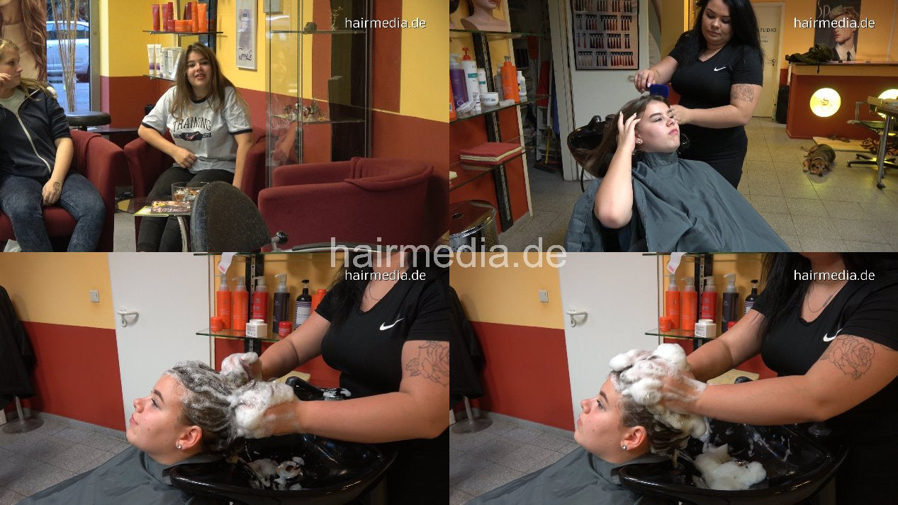 377 SamanthaM by Celine tatoo barberette shampooing