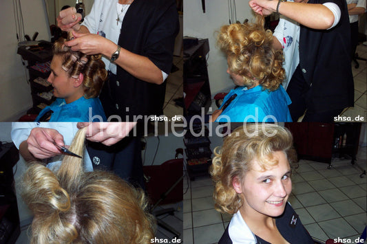 602 Ramona Eisenach forward wash and wet set GDR salon