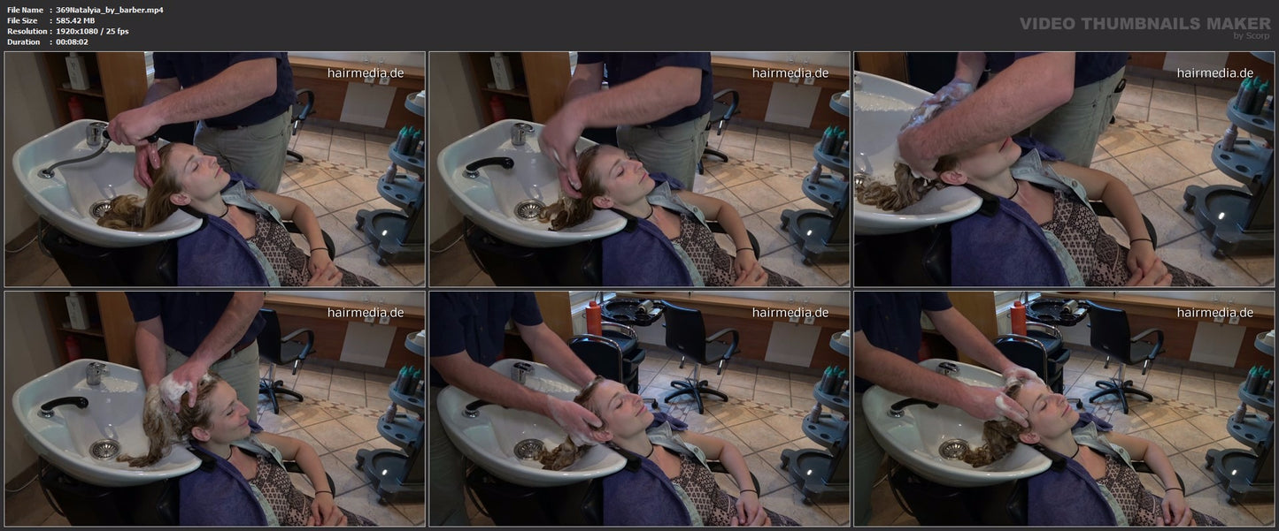 369 Nataliya by Barber backward shampoo