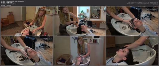 369 Gabriela teen by Mom Nataliya backward shampoo