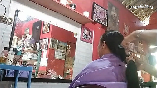 8600 09 First Time Got Short Hair Cut & women haircut