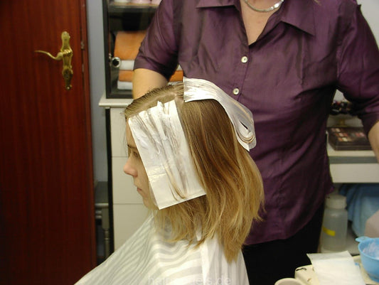 833 Britta Recklinghausen by Fr. Blüggel home shampoo color and haircut