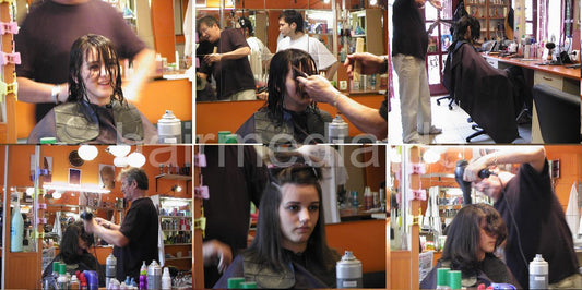 8086 Hungary, teen girl 2 cut by barber 12 min video for download