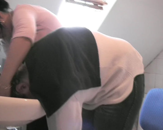 896 homeoffice Sabine A-line cut strong forward manner shampooing video for download