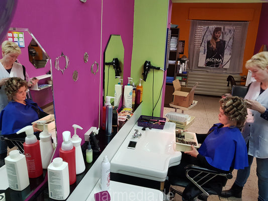 7090 MariaK 2 by mom Evi wet set vintage hairstyle