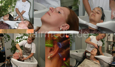 6125 Beutman washing and wet set 2 models 37 min video and 200 pictures DVD