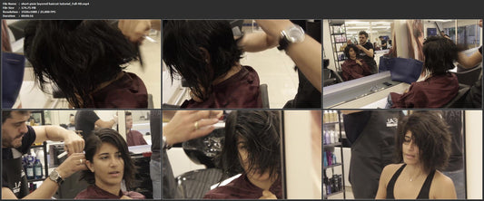 1062 short pixie layered haircut tutorial