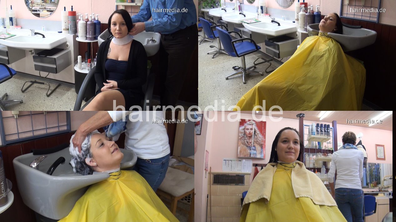 6168 StephanieK shampoo and set 50 min HD video for download