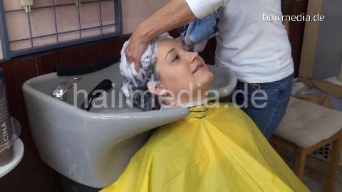 6168 StephanieK backward wash by barber in skirt