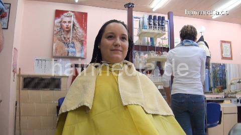 6168 StephanieK backward wash by barber in skirt