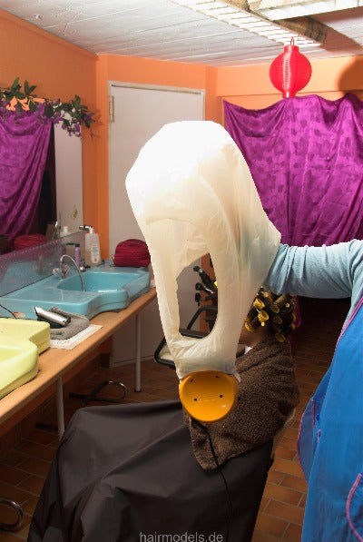 697 Mila forward wash and wet set and bonnet dryer by Katharina  TRAILER