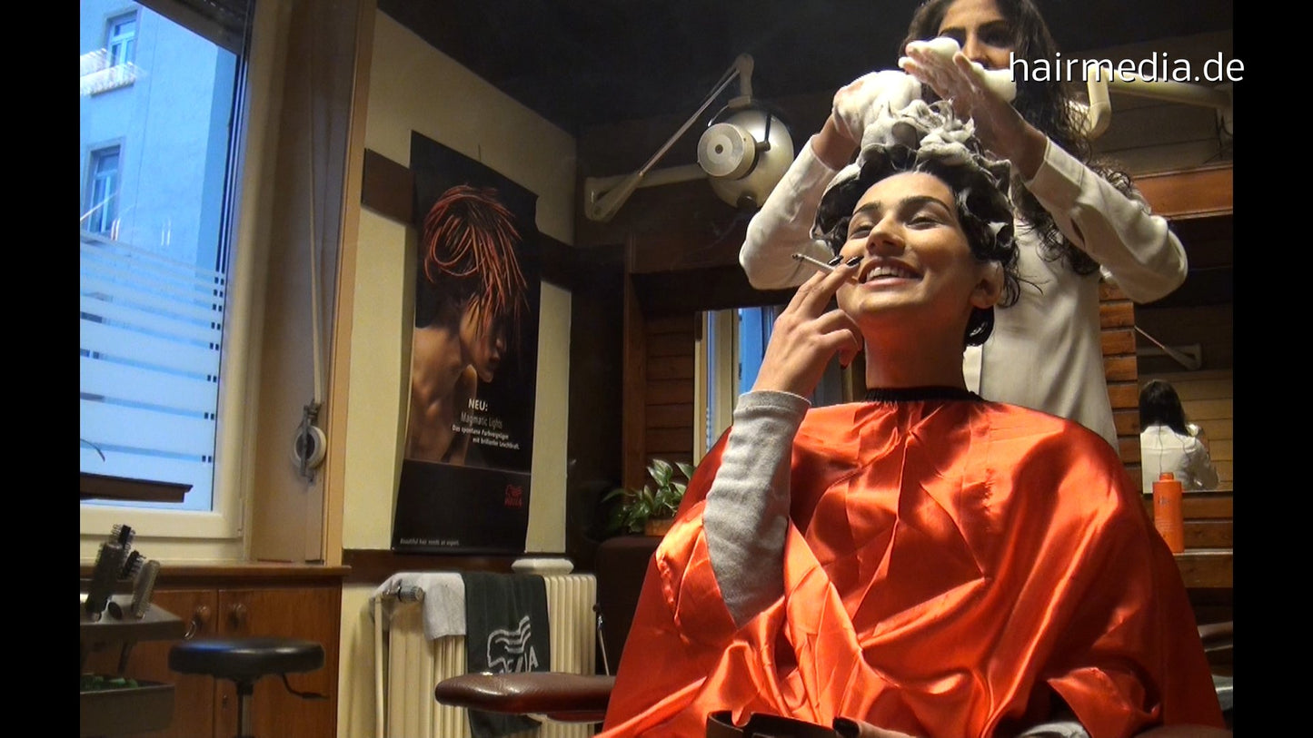 361 Tokhi 1 upright hairwash smoking