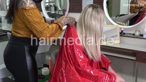 397 MajaS ASMR extrem long backward salon shampooing by Jiota