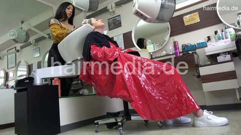 397 MajaS ASMR extrem long backward salon shampooing by Jiota