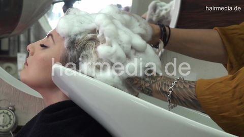 397 MajaS ASMR extrem long backward salon shampooing by Jiota