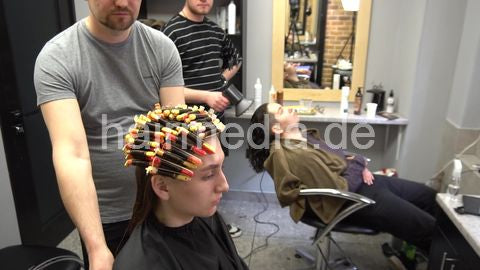 7200 Tatjana perm by Ukrainian barber 2 perm process