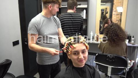 7200 Tatjana perm by Ukrainian barber 2 perm process
