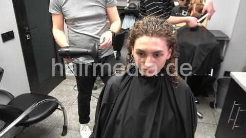 7200 Tatjana perm by Ukrainian barber 3 final shampoo and blow