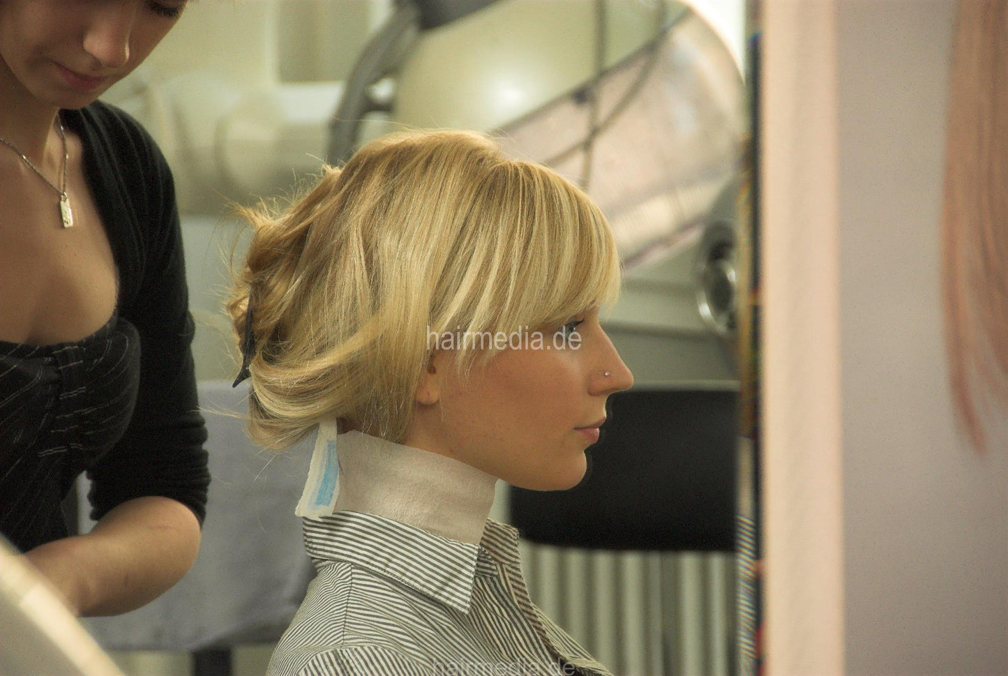 6102 1 Anja shampooing pre wet set blonde hair