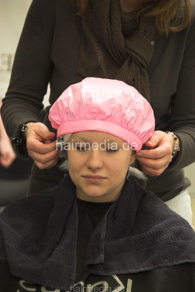 6105 02 LenaF chewing teen Fake Perm