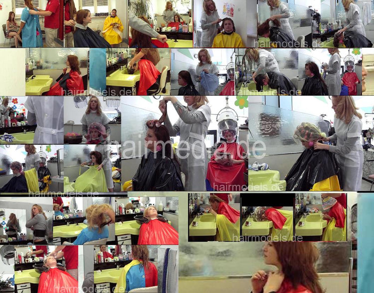 161 Manuela Custom plastic, laquer, rubber capes and aprons