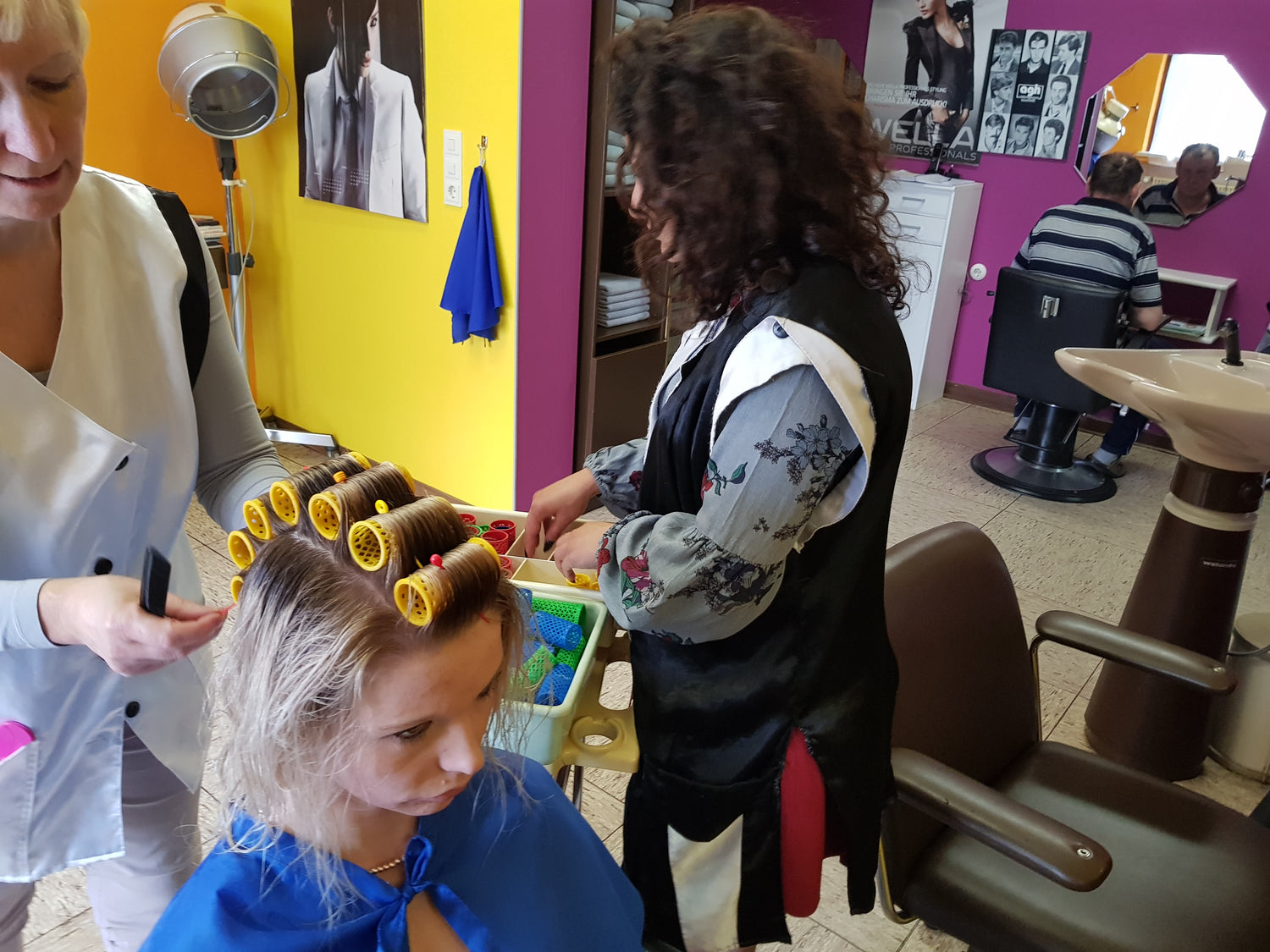 6190 PG custom vintage salon wetset clothing