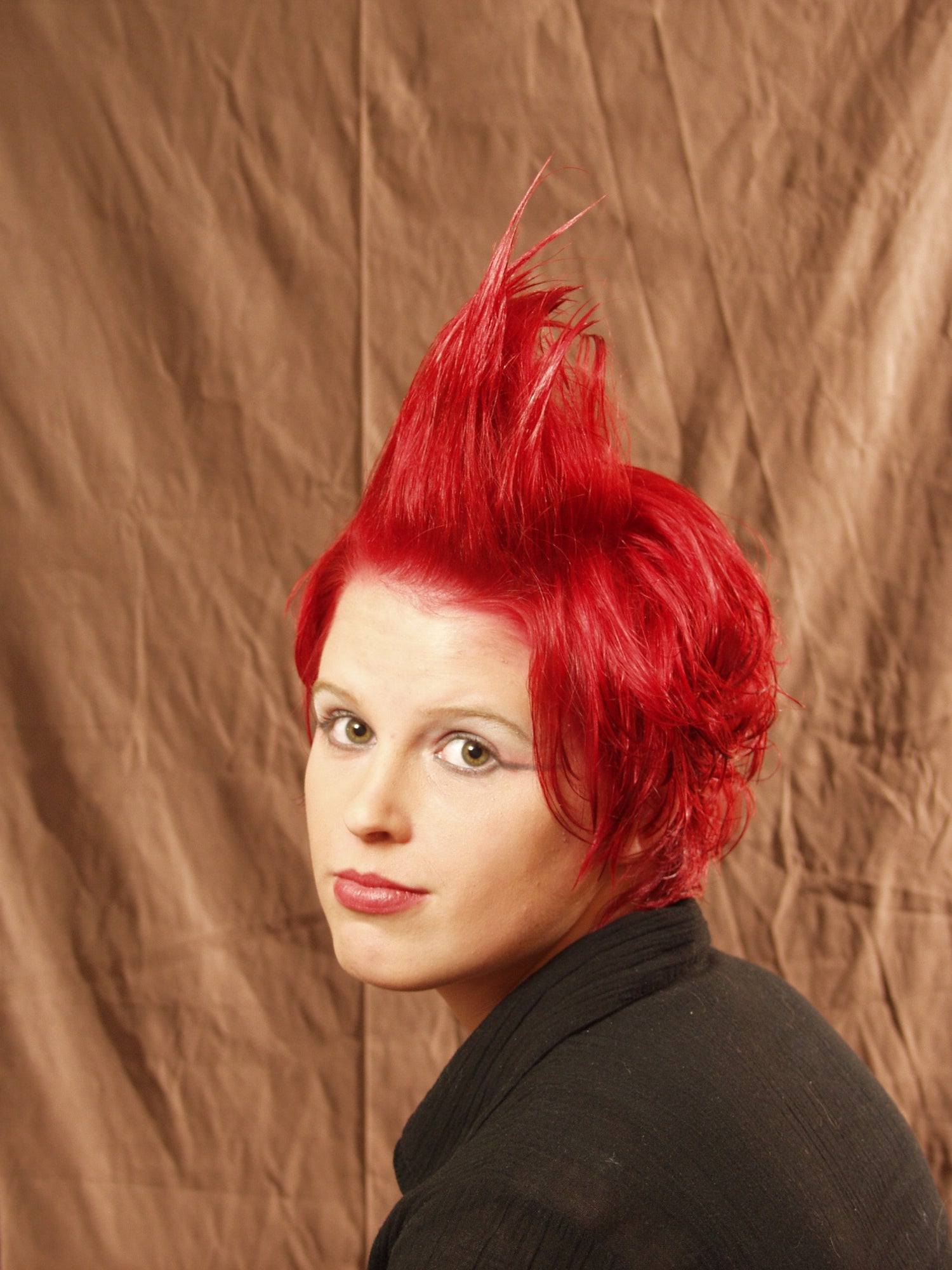 8032 dramatical makeover to red