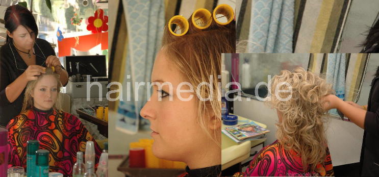 626 Carina shampoo and wetset