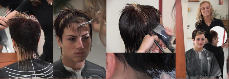 8011 Katja by NancyJ coloring and haircut buzz bang