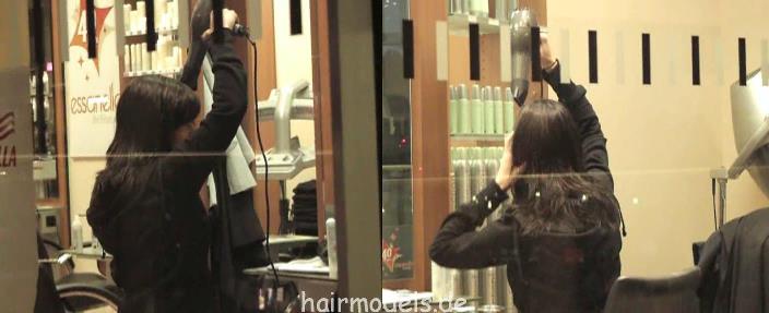b003 misc blow dry and shampoo short clips